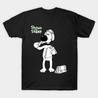 Vintage The Sheep TV Series Cartoon Shaun T-Shirt